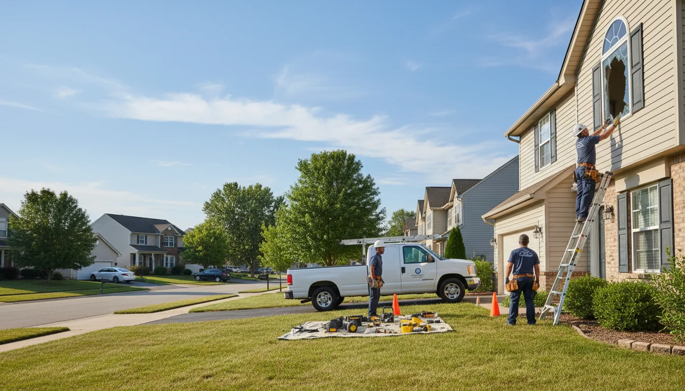 Expert window installer providing residential service in Marks, MS
